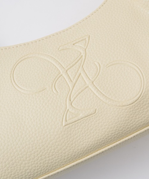 VIOLETTA（ヴィオレッタ）の「型押しスクエアハンドバッグ（ハンドバッグ・レディース・アイボリー/ブラック/ブラウン・FREE）」の19枚目の写真