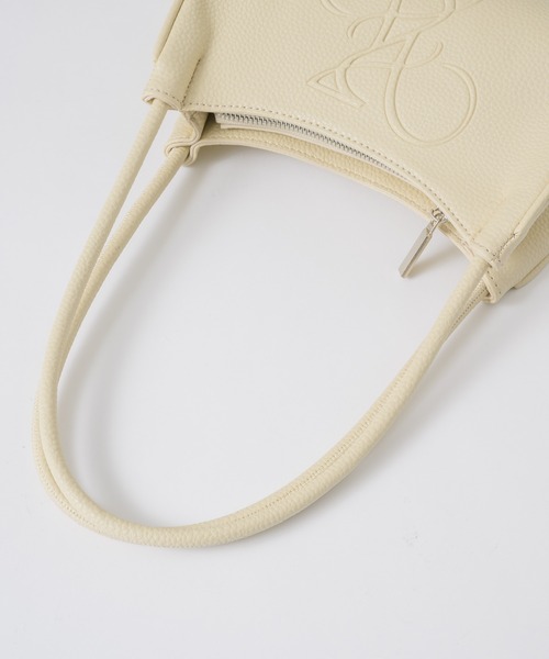 VIOLETTA（ヴィオレッタ）の「型押しスクエアハンドバッグ（ハンドバッグ・レディース・アイボリー/ブラック/ブラウン・FREE）」の20枚目の写真