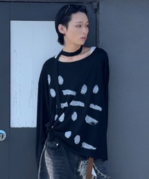 カイチ - モールスコードグラフィックシアーロンT made in INTER FACTORY