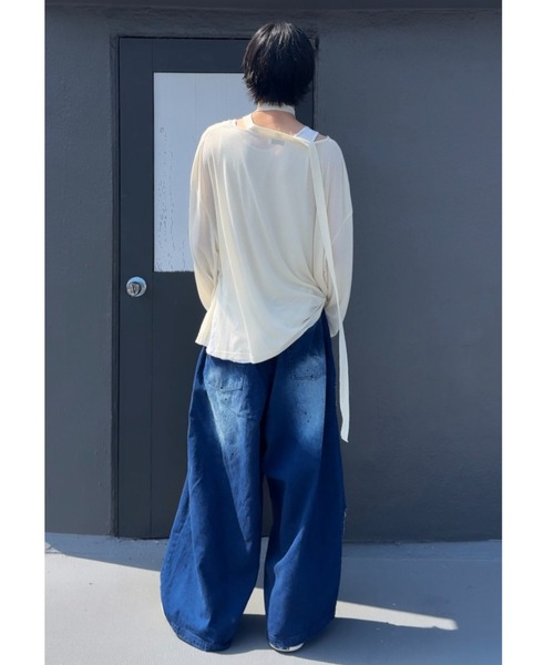 カイチ - モールスコードグラフィックシアーロンT カイチ - モールスコードグラフィックシアーロンT made in INTER