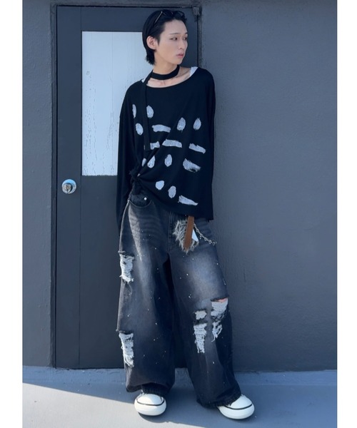 カイチ インターファクトリー モールス信号T カイチ - モールスコードグラフィックシアーロンT made in INTER