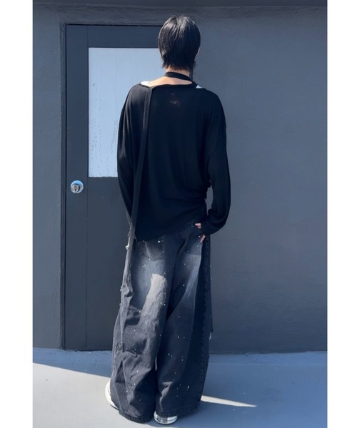 カイチ - モールスコードグラフィックシアーロンT made in INTER