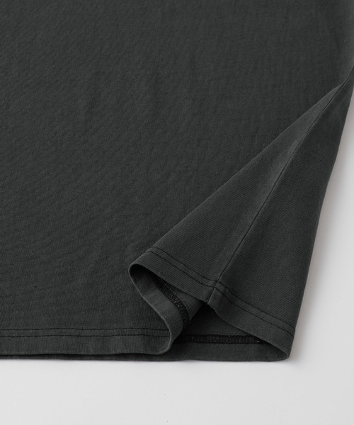 U.S. POLO ASSN.(ユーエスポロアッスン)の「U.S. POLO ASSN. /ユーエスポロアッスン 別注 サークルロゴ刺繍 ピグメント半袖Tシャツ(Tシャツ/カットソー・メンズ・ブラック/ブラウン/レッド/ネイビー・M/L)」の13枚目の写真