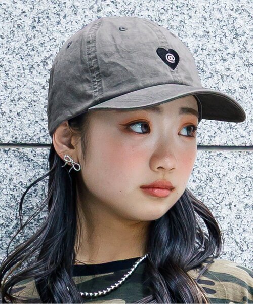 algy(アルジー)の「アイコンピグメントキャップ(キャップ・キッズ・グレー/オレンジ/ライム・MEDIUM/SMALL)」の1枚目の写真