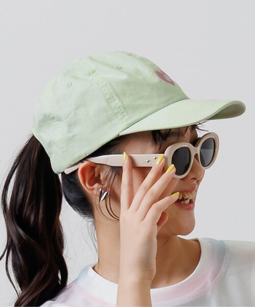 algy(アルジー)の「アイコンピグメントキャップ(キャップ・キッズ・グレー/オレンジ/ライム・MEDIUM/SMALL)」の2枚目の写真