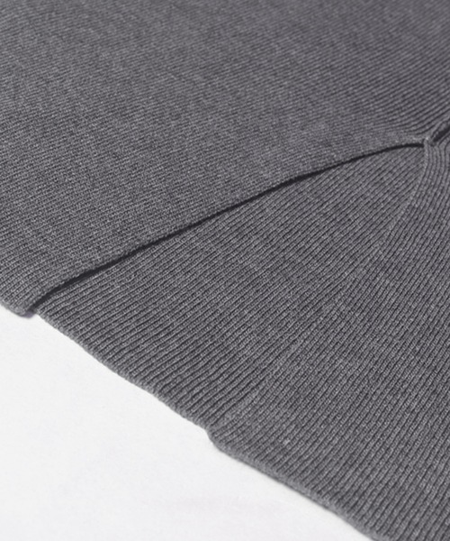coca(coca)(コカ)の「フロントスリットニット(ニット/セーター・レディース・グレー/ブラック・S/L/M)」の19枚目の写真