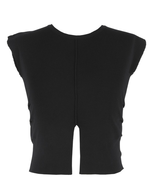 coca(coca)(コカ)の「フロントスリットニット(ニット/セーター・レディース・グレー/ブラック・S/L/M)」の21枚目の写真