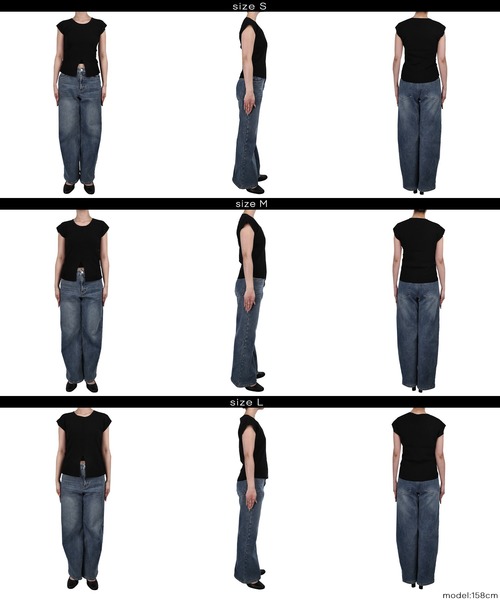 coca(coca)(コカ)の「フロントスリットニット(ニット/セーター・レディース・グレー/ブラック/カーキ・S/L/M)」の22枚目の写真