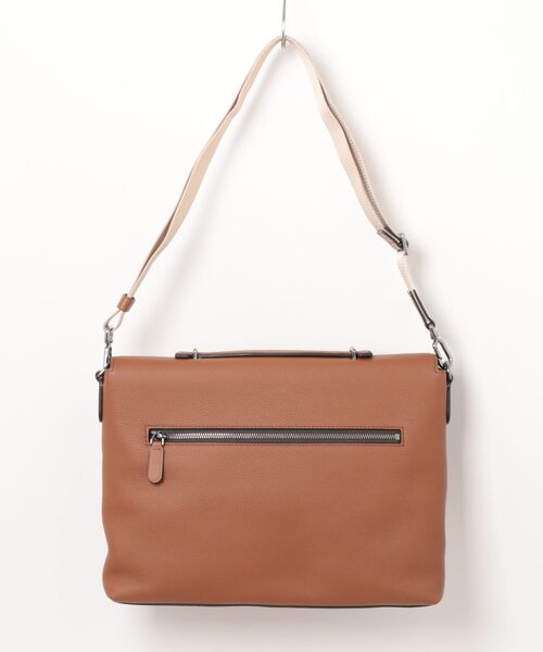 MICHAEL KORS（マイケルコース）の「HUDSON ペブルレザー ブリーフケース（ビジネスバッグ・メンズ・ブラウン系・FREE）」の2枚目の写真