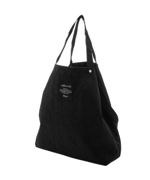 AddNinth(アドナインス)の「しわナイロンシンプルエコトートショルダーSFS0271(クラッチバッグ・レディース・ダークオレンジ/ブラック/ネイビー/ベージュ/カーキ・FREE)」の10枚目の写真
