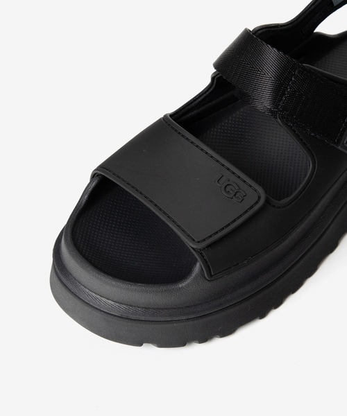 UGG(アグ)の「UGG GOLDENGLOW アグ ゴールデングロウ サンダル(サンダル・レディース・ブラック/ベージュ系2・22.0cm/23.0cm/24.0cm/25.0cm)」の10枚目の写真
