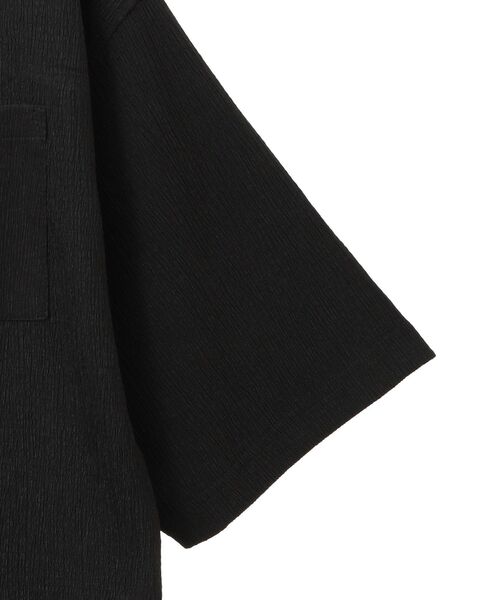 CRAFT STANDARD BOUTIQUE(クラフトスタンダードブティック)の「接触冷感/イージーケア ボンディング楊柳オープンカラーシャツ(シャツ/ブラウス・メンズ・ブラウン/ブラック・S/M/L)」の19枚目の写真