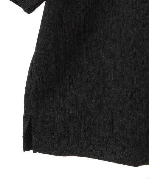 CRAFT STANDARD BOUTIQUE(クラフトスタンダードブティック)の「接触冷感/イージーケア ボンディング楊柳オープンカラーシャツ(シャツ/ブラウス・メンズ・ブラウン/ブラック・S/M/L)」の20枚目の写真