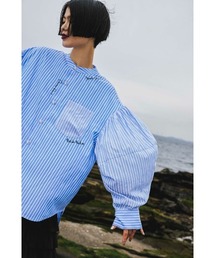 2WAY TUCK LAYERED SHIRT（シャツ/ブラウス）｜OMMO（オーエムエムオー