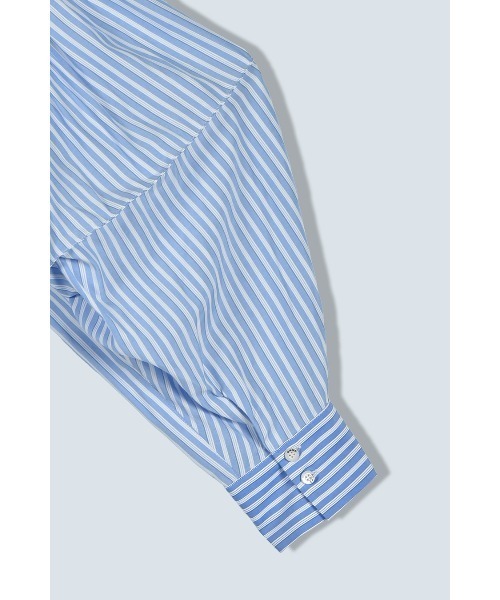 SQUARE GATHER SLEEVE SHIRT（シャツ/ブラウス）｜OMMO（オーエム