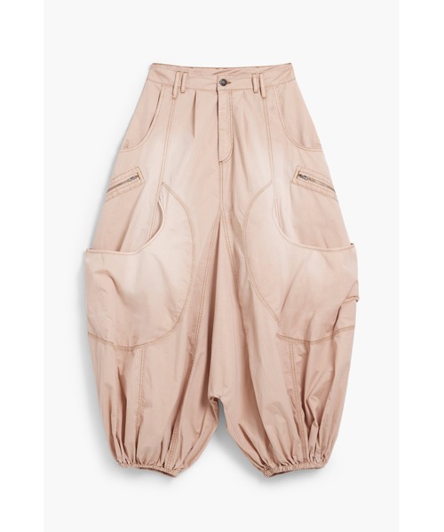 Desigual（デシグアル）の「カーゴスタイル流れるシルエットロングパンツ ストリートピンク（その他パンツ・レディース・レッド・42/34/36/38/40）」の6枚目の写真