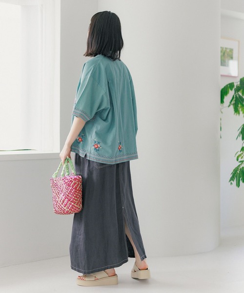 niko and...（ニコアンド）の「オリジナルメタリックロープかごバッグ（かごバッグ・レディース・ピンク/グレー/ブルー・0）」の15枚目の写真