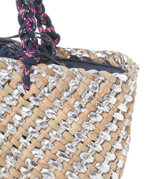 niko and...（ニコアンド）の「オリジナルメタリックロープかごバッグ（かごバッグ・レディース・ピンク/グレー/ブルー・0）」の22枚目の写真