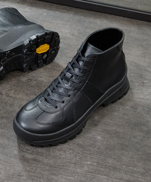 PADRONE（パドローネ）の「PADRONE パドローネ / GERMAN TRAINER BOOTS 884C Vibram ビブラムソールミドルカットジャーマントレーナー / PU8840-1105（スニーカー）」