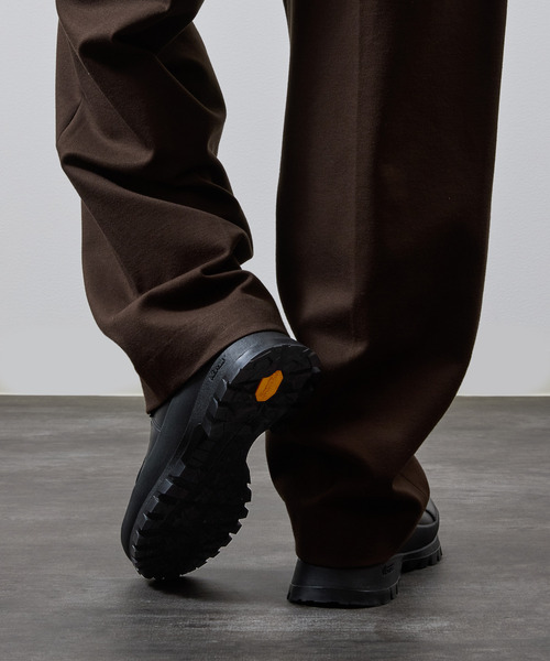 PADRONE（パドローネ）の「PADRONE パドローネ / GERMAN TRAINER BOOTS 884C Vibram ビブラムソールミドルカットジャーマントレーナー / PU8840-1105（スニーカー・メンズ・ブラック系その他/ブラック・40/41/42/43）」の9枚目の写真