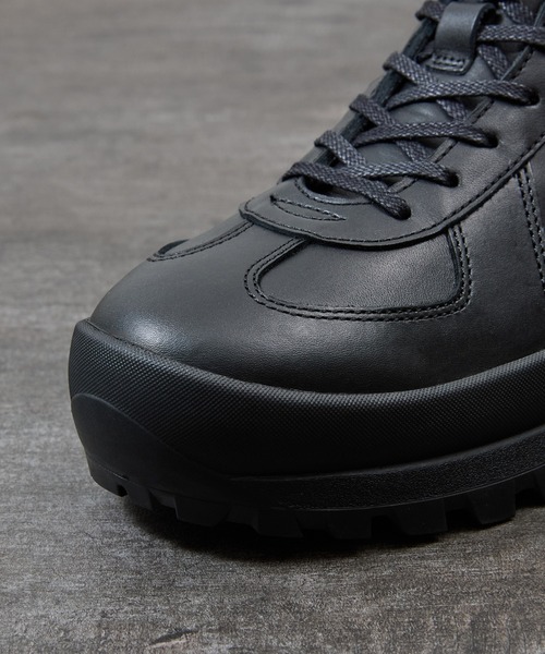 PADRONE（パドローネ）の「PADRONE パドローネ / GERMAN TRAINER BOOTS 884C Vibram ビブラムソールミドルカットジャーマントレーナー / PU8840-1105（スニーカー・メンズ・ブラック系その他/ブラック・40/41/42/43）」の12枚目の写真