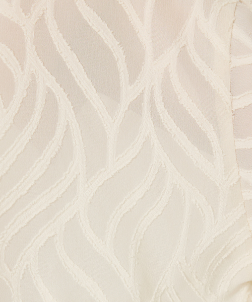 abahouse mavie(アバハウスマヴィ)の「シアージャガードブラウス(シャツ/ブラウス・レディース・ブラック/オフホワイト/グレイッシュブルー・フリー)」の10枚目の写真