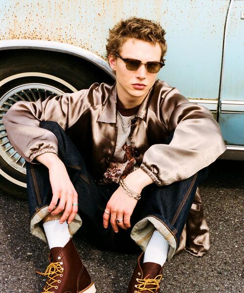 Schott(ショット)の「Schott/ショット/EYEWEAR LUCAS/モデル ルーカス サングラス(サングラス・メンズ・ブラック/ブラウン・F)」の13枚目の写真