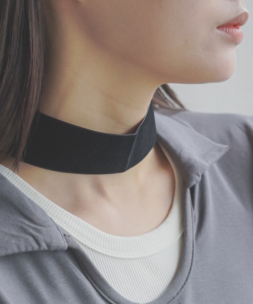 クラシカルベルベットチョーカー（ネックレス）｜madrepadre