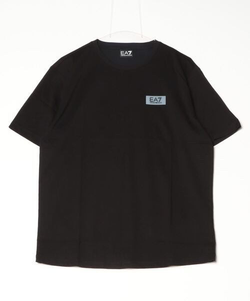 tシャツ 「エンポリオ アルマーニ EA7」Contemporary Sport クルーネックTシャツ コットン レディース エンポリオ アルマーニ EA7】Contemporary Sport クルーネックT