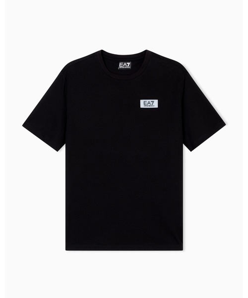 EMPORIO ARMANI EA7(エンポリオアルマーニイーエーセブン)の「【エンポリオ アルマーニ EA7】Contemporary Sport クルーネックTシャツ コットンジャージー(Tシャツ/カットソー・レディース・ブラック・X-SMALL/SMALL/MEDIUM/LARGE)」の5枚目の写真