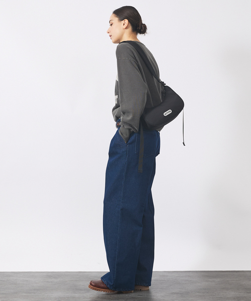 OUTDOOR PRODUCTS（アウトドアプロダクツ）の「【OUTDOOR PRODUCTS / アウトドアプロダクツ】ONE Shoulder Strap BAG/ワンショルダーバッグ/ユニセックス/251105（バックパック/リュック・メンズ・ブラック/ブラウン/カーキ・フリー）」の5枚目の写真
