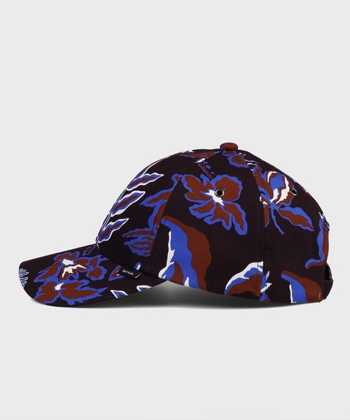 Paul Smith(ポールスミス)の「グラフィックアート キャップ【250315 987DT】(キャップ・メンズ・マルーン/ブルー・FREE)」の1枚目の写真