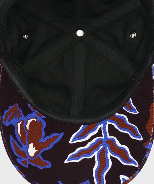 Paul Smith(ポールスミス)の「グラフィックアート キャップ【250315 987DT】(キャップ・メンズ・マルーン/ブルー・FREE)」の6枚目の写真