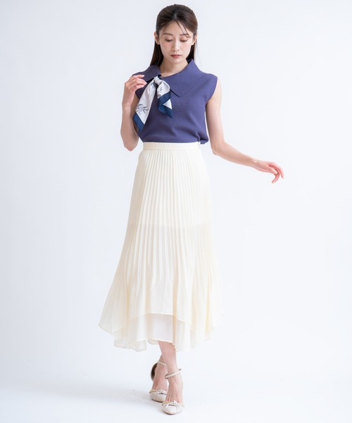 NOELA（ノエラ）の「ツイストデザインチェーンパンプス（パンプス・レディース・ベージュ/オフホワイト・L/M/S）」の7枚目の写真