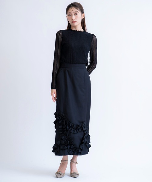 NOELA（ノエラ）の「ツイストデザインチェーンパンプス（パンプス・レディース・ベージュ/オフホワイト・L/M/S）」の12枚目の写真