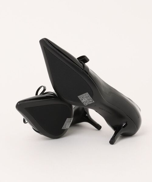 CHARLES & KEITH(チャールズ & キース)の「Dorian ドリアン パテントボウポインテッドトゥスティレットヒールパンプス(パンプス・レディース・レッド/ダークブラウン/ブラック系その他6/ブラウン系その他3・22.5cm/22cm/25.5cm/25cm/24.5cm/23.5cm/23cm)」の21枚目の写真