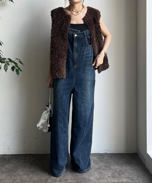 セール】【WEB限定】 デニムオールインワン（つなぎ