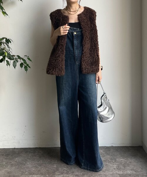 WEB限定】 デニムオールインワン（つなぎ/オールインワン）｜DouDou