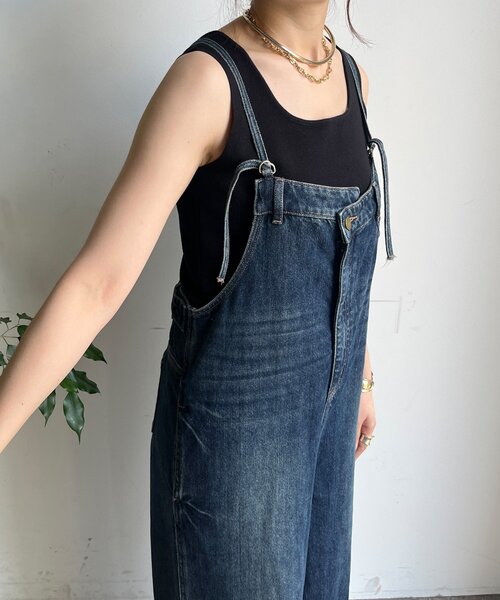 WEB限定】 デニムオールインワン（つなぎ/オールインワン）｜DouDou