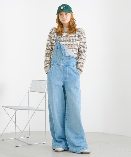 Levi's(リーバイス)の「Levi's/リーバイス INES フェアアイルセーター(ニット/セーター・レディース・ブラウン・S/XS/M)」の4枚目の写真