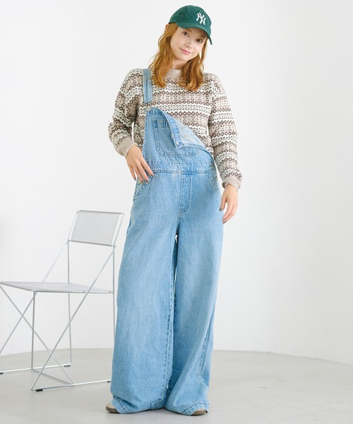 Levi's(リーバイス)の「Levi's/リーバイス INES フェアアイルセーター(ニット/セーター・レディース・ブラウン・S/XS/M)」の6枚目の写真