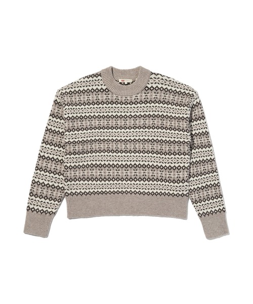 Levi's(リーバイス)の「Levi's/リーバイス INES フェアアイルセーター(ニット/セーター・レディース・ブラウン・S/XS/M)」の15枚目の写真