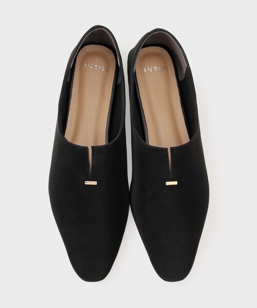 INDIVI（インディヴィ）の「スリットデザイン パンプス（パンプス・レディース・ブラウン系/ブラック・25/45/35）」の6枚目の写真