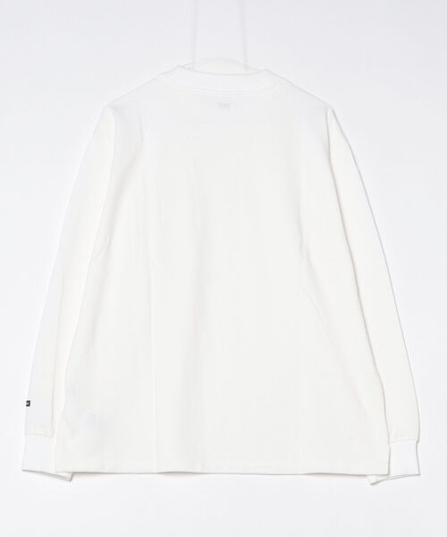 HELLY HANSEN（ヘリーハンセン）の「【HELLY HANSEN】L/S Marine Kanoko Tee（Tシャツ/カットソー・メンズ・ネイビー/オフホワイト・MEDIUM/LARGE/X-LARGE）」の3枚目の写真