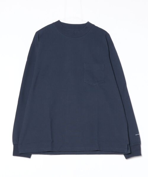 HELLY HANSEN（ヘリーハンセン）の「【HELLY HANSEN】L/S Marine Kanoko Tee（Tシャツ/カットソー・メンズ・ネイビー/オフホワイト・MEDIUM/LARGE/X-LARGE）」の9枚目の写真