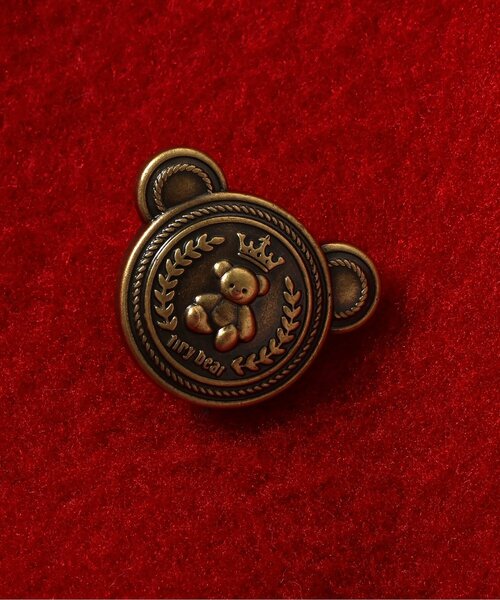 apres les cours(アプレレクール)の「tiny bear セーラーコート(ダッフルコート・キッズ・ネイビー/レッド・90/80/120/110/100)」の3枚目の写真