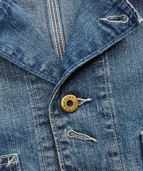 RRL ダブルアールエル　コーデュロイ インディゴ　デニムジャケット コーデュロイカラー インディゴ デニム ジャケット（デニム