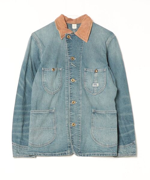RRL ダブルアールエル　コーデュロイ インディゴ　デニムジャケット 楽天市場】RRL ダブルアールエル カウボーイ インディゴ デニム