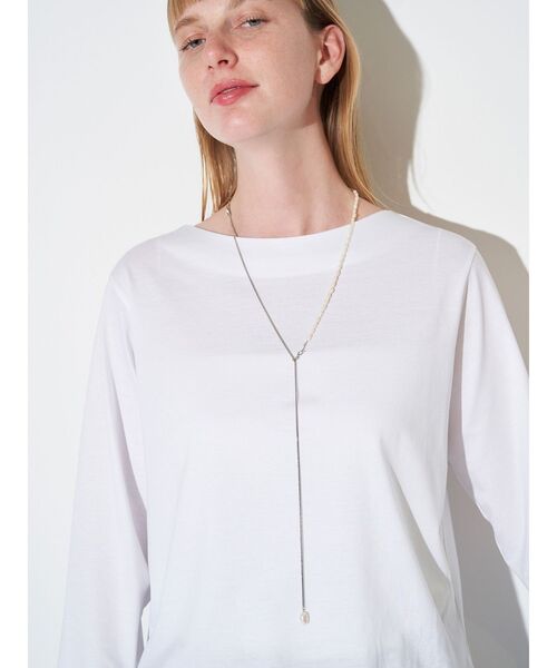 ELENDEEK（エレンディーク）の「2WAYパールスライダーネックレス（ネックレス・レディース・シルバー/ゴールド・FREE）」の13枚目の写真