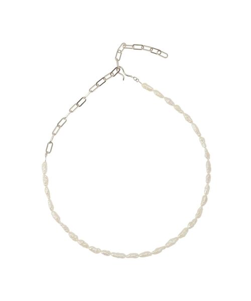 ELENDEEK（エレンディーク）の「2WAYパールスライダーネックレス（ネックレス・レディース・シルバー/ゴールド・FREE）」の9枚目の写真